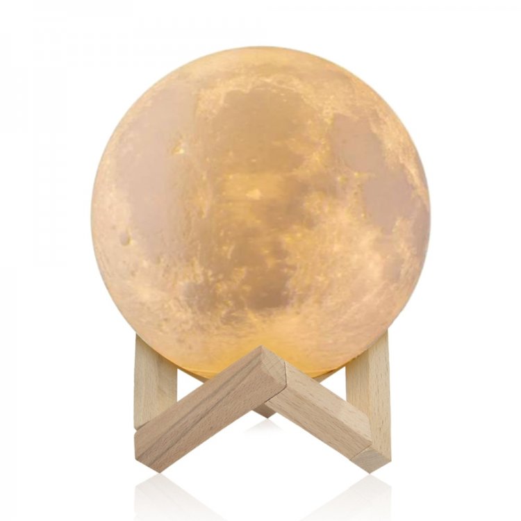 Интерьерная лампа-ночник "Луна", диаметр: 10 см  mini