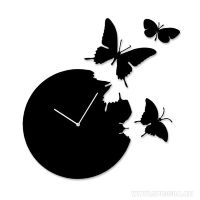 Часы настенные "Порхающие бабочки"
